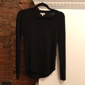 Wilfred Free black long sleeve tee